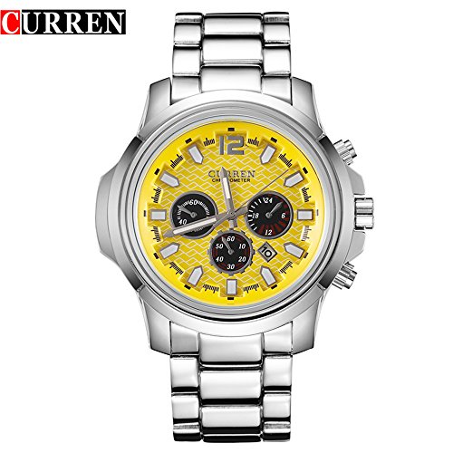 Wasserdicht New Fashion Herren Wasserdicht Quarz Sport Armbanduhr 8059 G