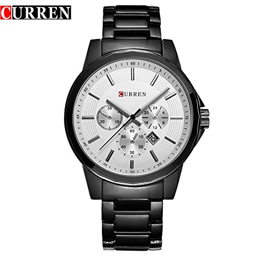 Wasserdicht Fashion Herren Quarz Uhren Sport wasserdicht Armbanduhr 8129 G
