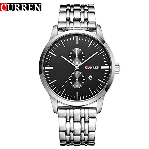 Wasserdicht Herren New Fashion Quarz Uhren Sport wasserdicht Armbanduhr 8133 G