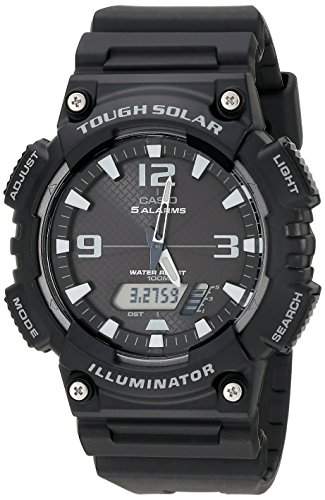 Casio Mens AQ-S810W-1AV Solar Sport Combination Watch