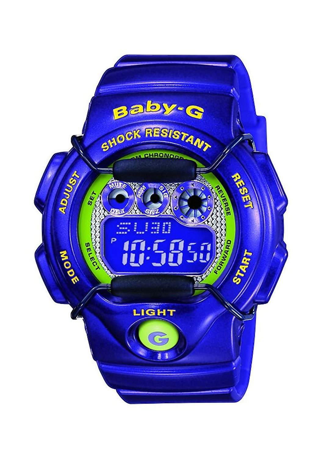 Casio Baby-G Damen-Armbanduhr lila Digital Quarz BG-1005M-6ER