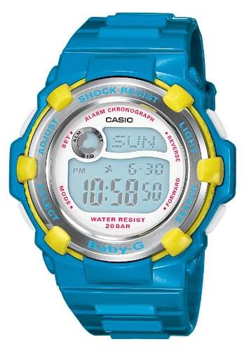 Casio Baby-G Damen-Armbanduhr blau Digital Quarz BG-3001A-2ER