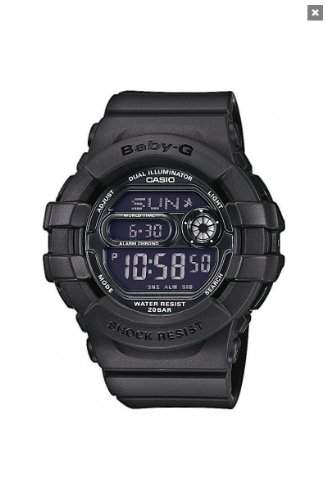 Casio Baby-G Damen-Armbanduhr Digital Schwarz BGD-140-1AER