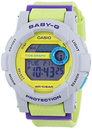 Casio Damen-Armbanduhr XL Baby-G Digital Quarz Resin BGD-180-3ER