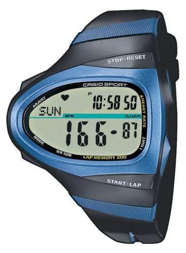 Casio Sport Unisex-Armbanduhr Laufuhr Digital Quarz CHR-100-1VER