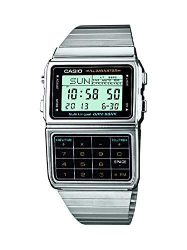 Casio Collection Herren-Armbanduhr XL Digital Quarz Edelstahl DBC-611E-1EF