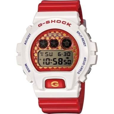 G-shock Crazy Colour Watch - White Head Red Band