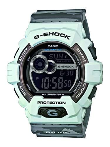 G-Shock Herren-Armbanduhr XL G-Shock Digital Quarz Resin GLS-8900CM-8ER