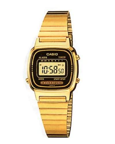 Casio Damen-Armbanduhr Digital Quarz LA670WGA-1DF