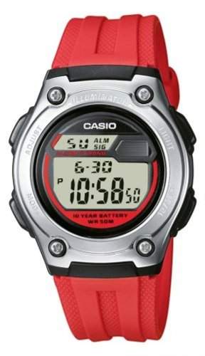 Casio Unisex-Armbanduhr Digital Quarz Plastik W-211-4AVES