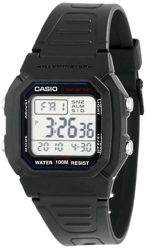 Casio Herren-Armbanduhr Digital Quarz Kautschuk W-800H-1AVCF