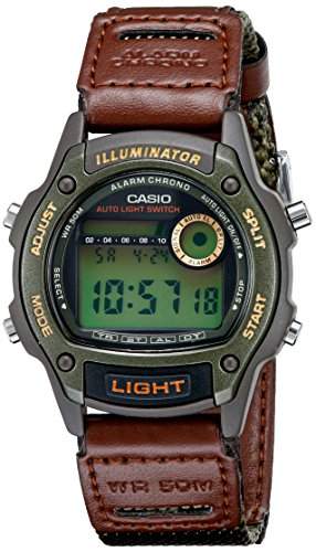 Casio Herren-Armbanduhr Digital Quarz verschiedene Materialien W94HF-3AV