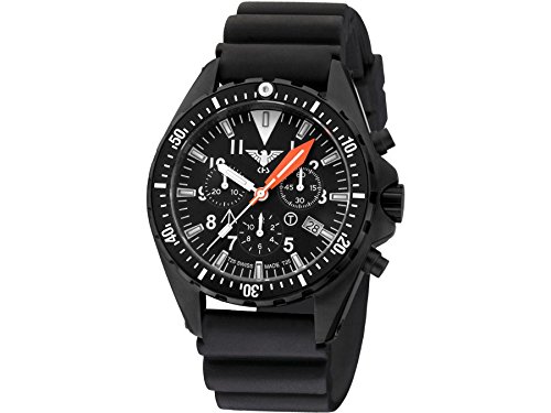 KHS Tactical Watches MissionTimer 3 Field Chronograph KHS MTAFC DB Militaer Armbanduhr