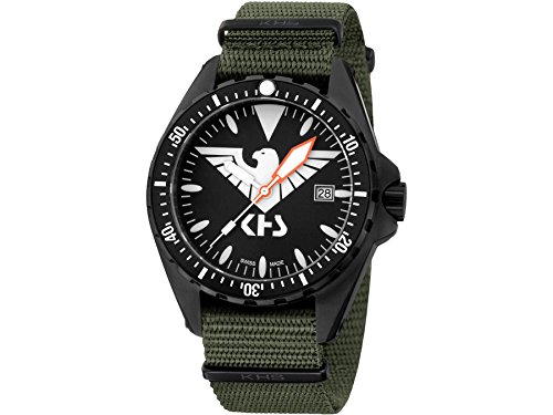 KHS Tactical Watches MissionTimer 3 Eagle One KHS MTE NO Militaer Armbanduhr