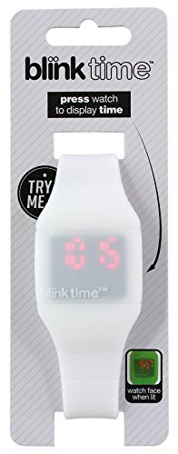 Blink Time Mini stylische Armbanduhr weiss