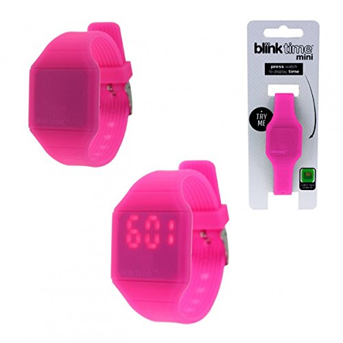 Blink Time Mini stylische Armbanduhr pink