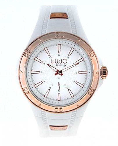 LIU JO Uhr Armbanduhr Herren camp590 Luxury Limited Edition weiss kupfer klassisch
