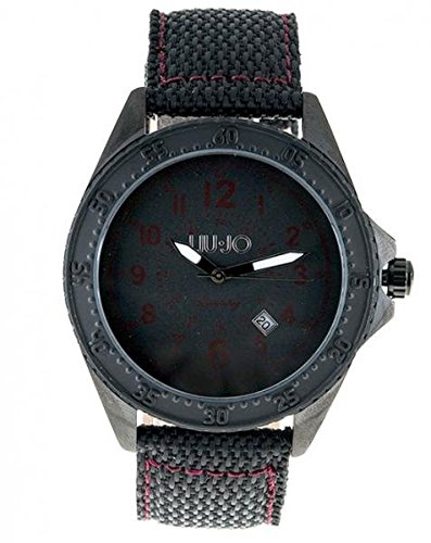 LIU JO Uhr Armbanduhr Herren camp602 Luxury Limited Edition Schwarz Stahl Crono