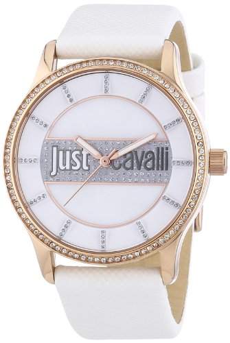 Just Cavalli Damen-Armbanduhr Analog Quarz Leder R7251127501