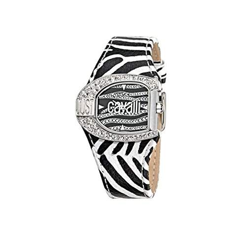 Just Cavalli Damen-Armbanduhr Analog Quarz Leder R7251160508