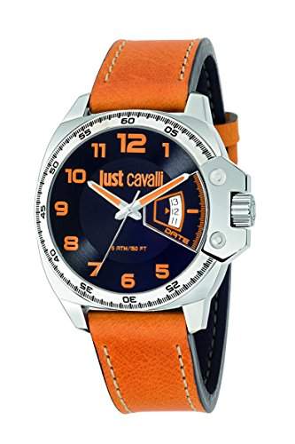 Just Cavalli Herren-Armbanduhr JUST ESCAPE Analog Quarz Leder R7251213003