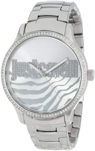 Just Cavalli Damen-Armbanduhr HUGE Analog Quarz Edelstahl R7253127509