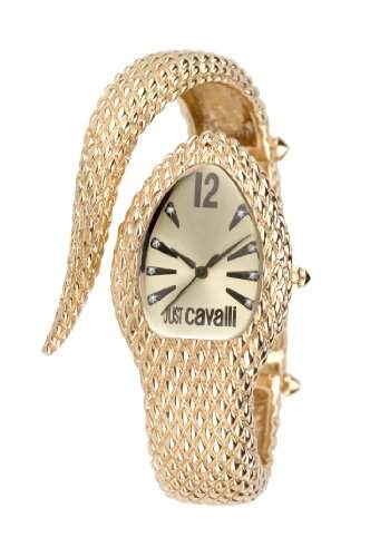 Just Cavalli Damen-Armbanduhr POISON Analog Quarz Edelstahl R7253153517