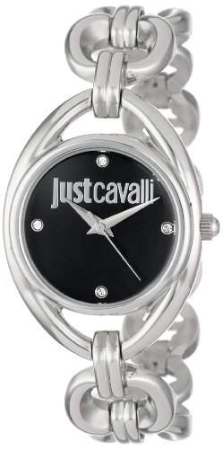 Just Cavalli Damen-Armbanduhr Drop Analog Edelstahl R7253182503