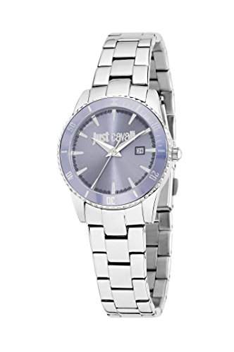 Just Cavalli Damen-Armbanduhr JUST IN TIME Analog Quarz Edelstahl R7253202505