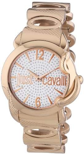 Just Cavalli Damen-Armbanduhr EDEN Analog Quarz Edelstahl R7253576506