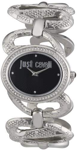 Just Cavalli Damen-Armbanduhr SINUOUS Analog Quarz Edelstahl R7253577504