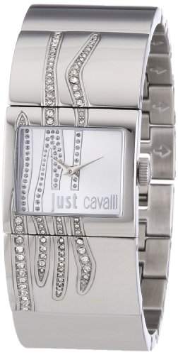 Just Cavalli Damen-Armbanduhr PATTERN Analog Quarz Edelstahl R7253588502