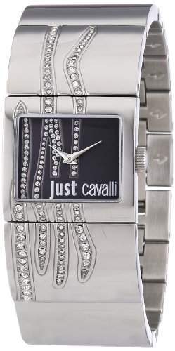 Just Cavalli Damen-Armbanduhr PATTERN Analog Quarz Edelstahl R7253588503