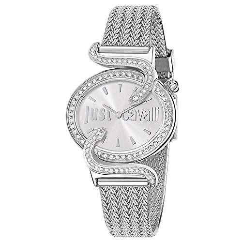 Just Cavalli Damen-Armbanduhr SIN Analog Quarz Edelstahl R7253591503