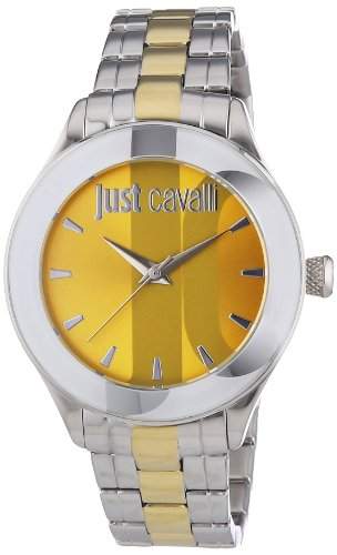Just Cavalli Damen-Armbanduhr Analog Quarz Edelstahl R7253592503