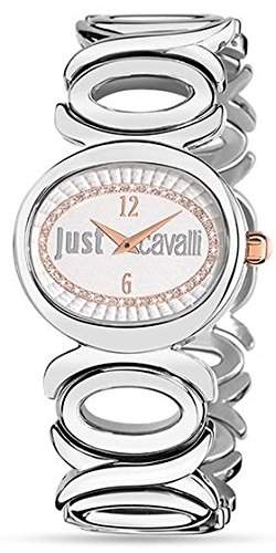 Just Cavalli Damen-Armbanduhr Analog Quarz Edelstahl R7253655502