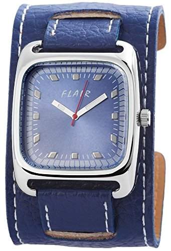 Herrenuhr mit Lederimitationarmband Blau Armbanduhr Uhr 200323000043