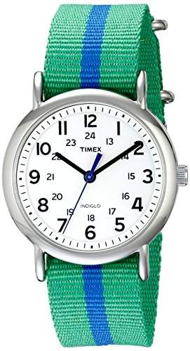 Timex Unisex-Armbanduhr Analog Quarz Nylon T2P143PF