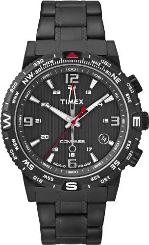 Timex Herren-Armbanduhr Intelligent Quartz Analog Quarz Edelstahl beschichtet T2P288