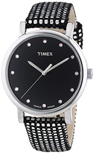 Timex Damen-Armbanduhr Originals Classic Round Analog Quarz Leder T2P481