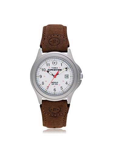 Timex Damen-Armbanduhr Analog Quarz Leder T44563SU
