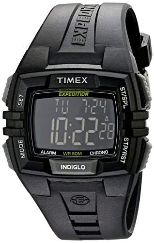 Timex Herren-Armbanduhr XL Full Pusher CAT Digital Resin T49900