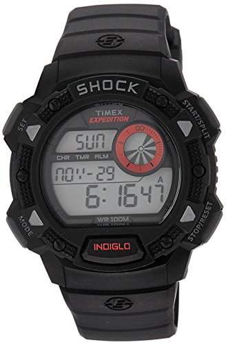 Timex Herren t499779j Expedition Boden Schock Digital Display Quartz Black Watch