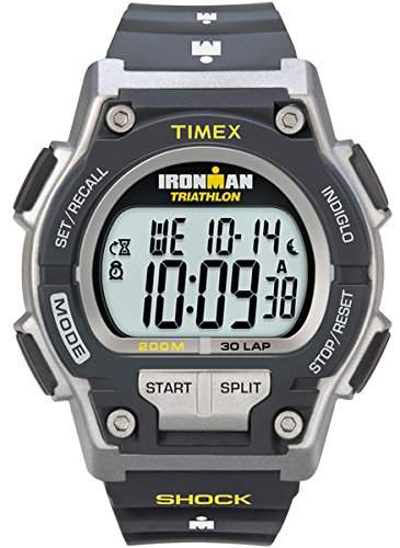 Timex Herren-Armbanduhr Schwarz Digital Kautschuk T5K195SU