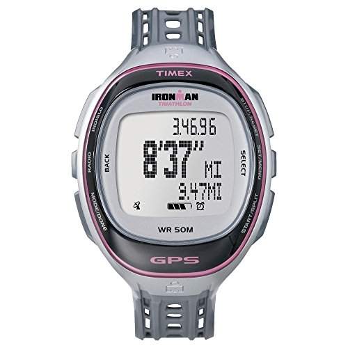 Timex Damen-Armbanduhr XL Ironman Rund Trainer Digital Quarz Plastik T5K629