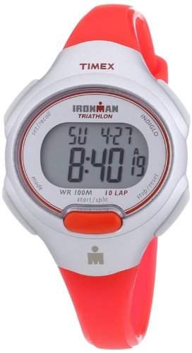 Timex Damen-Armbanduhr XS Ironman Traditional 10-Lap Digital Quarz Plastik T5K741