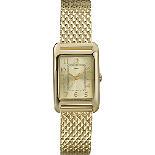 Timex XS Womens Dress Bracelet Analog Quarz Edelstahl T2P304