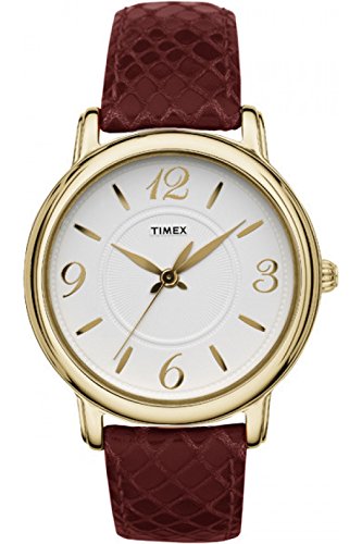 Timex Uptown fuer Frauen Armbanduhr Analog Quartz T2N619