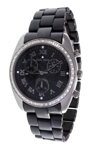 Stella Maris Damen-Armbanduhr Analog Quarz Premium Keramik Diamanten - ST13H10