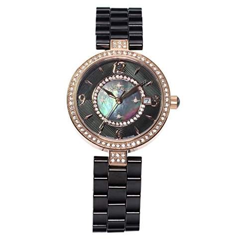 Stella Maris Damen-Armbanduhr Analog Quarz Premium Keramik Diamanten - STM15SM10